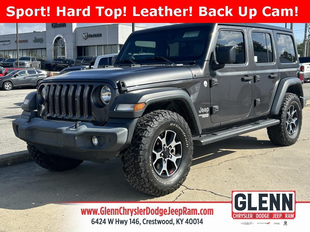 used 2018 Jeep Wrangler Unlimited car, priced at $19,995