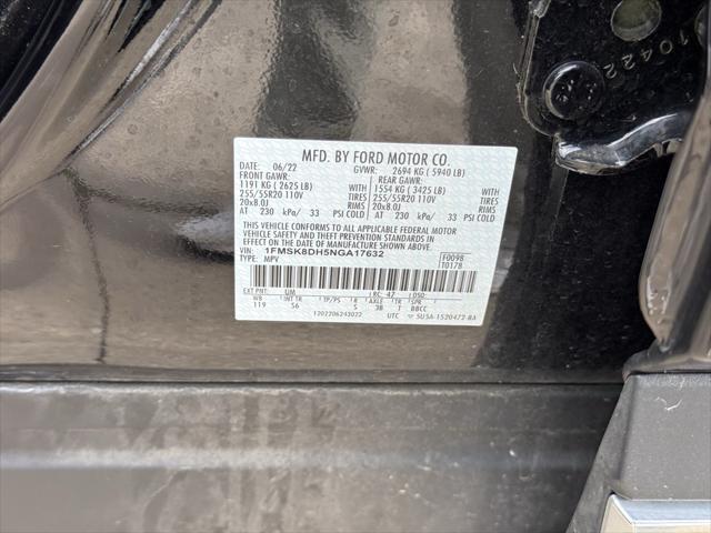 used 2022 Ford Explorer car, priced at $31,995