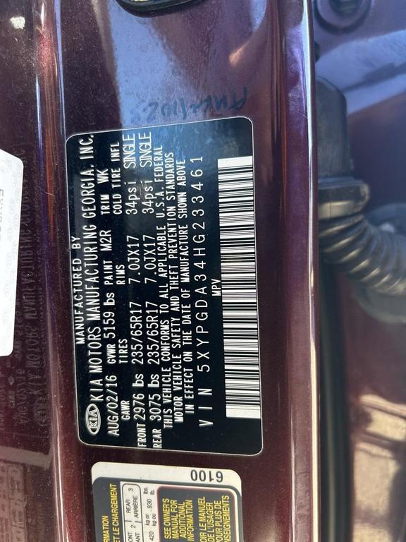 used 2017 Kia Sorento car, priced at $11,500