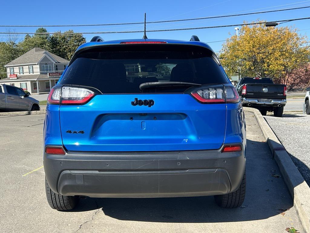 used 2021 Jeep Cherokee car, priced at $18,500