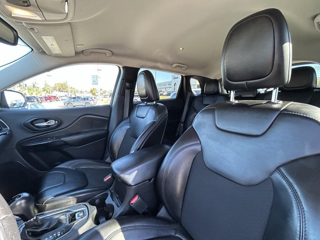 used 2021 Jeep Cherokee car, priced at $18,500