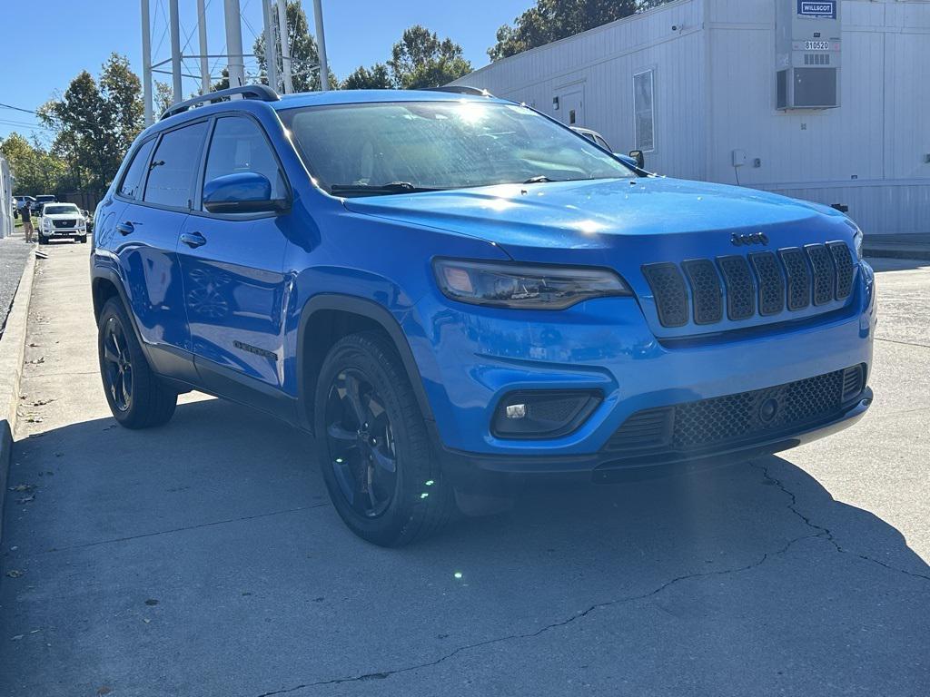 used 2021 Jeep Cherokee car, priced at $18,500