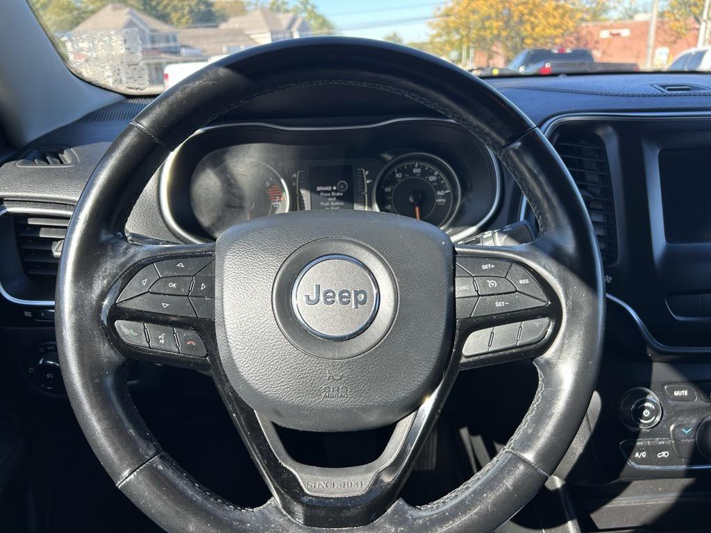 used 2021 Jeep Cherokee car, priced at $18,500