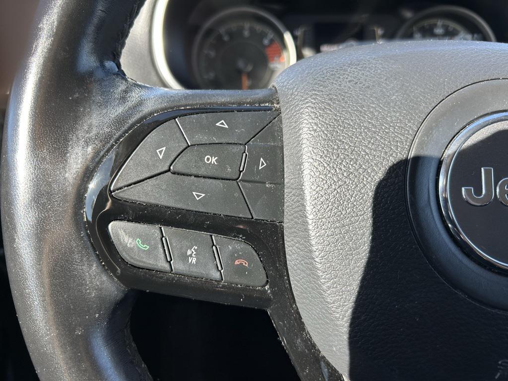 used 2021 Jeep Cherokee car, priced at $18,500