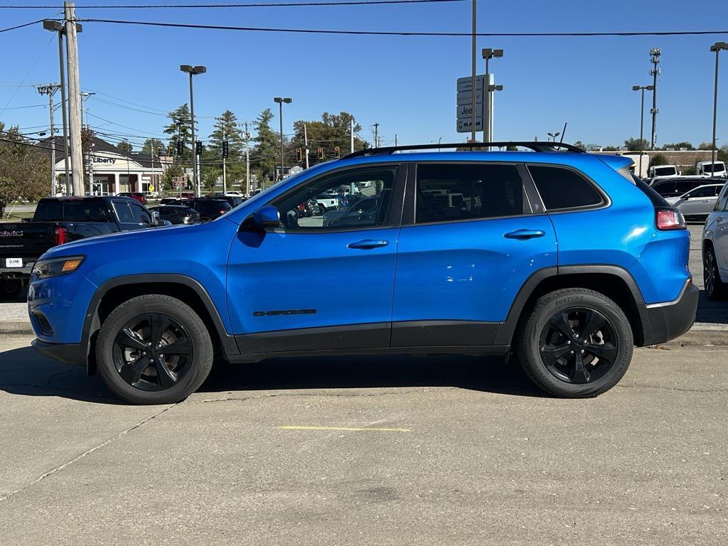 used 2021 Jeep Cherokee car, priced at $18,500