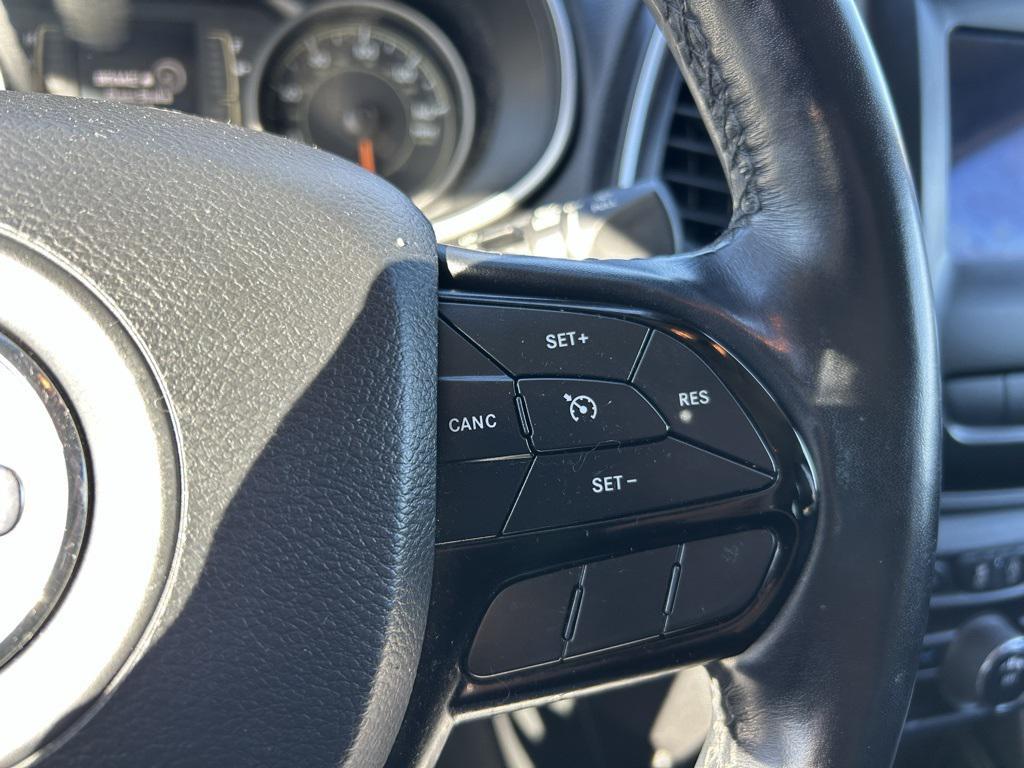 used 2021 Jeep Cherokee car, priced at $18,500