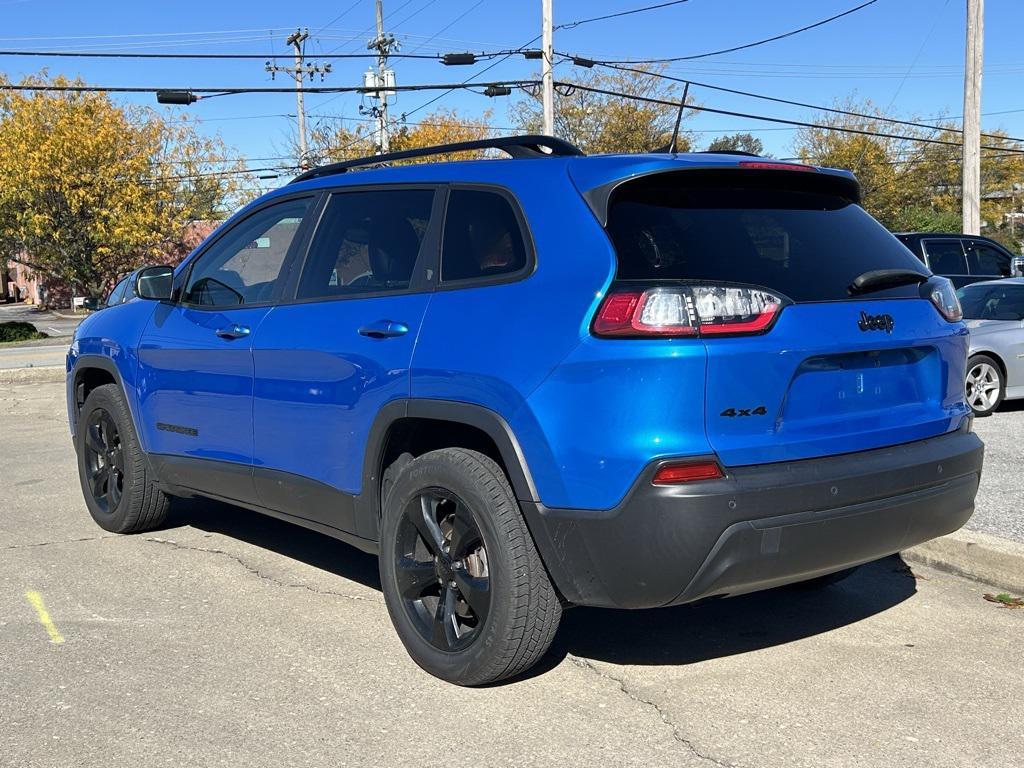 used 2021 Jeep Cherokee car, priced at $18,500