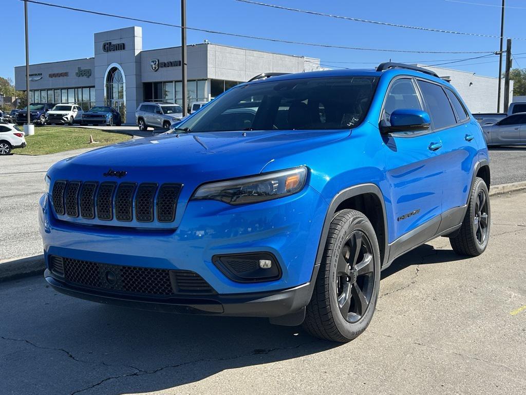 used 2021 Jeep Cherokee car, priced at $18,500