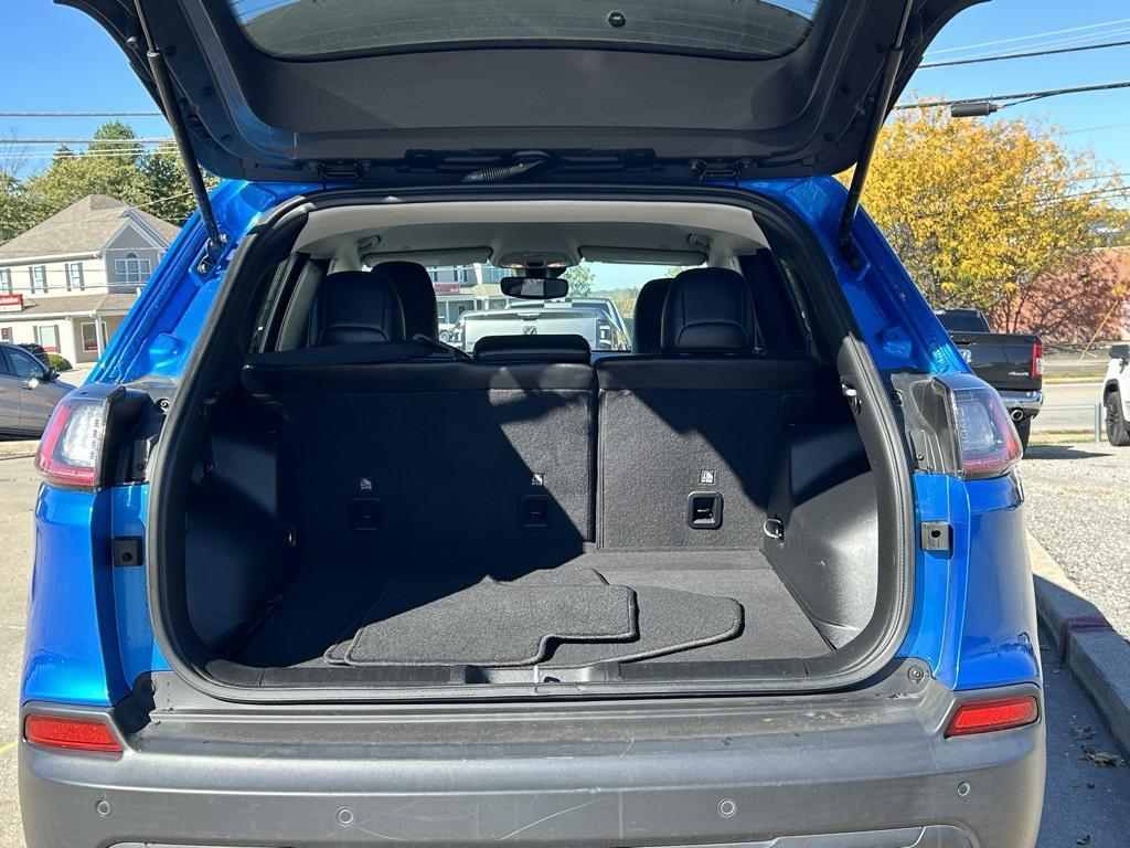 used 2021 Jeep Cherokee car, priced at $18,500