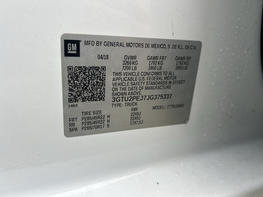 used 2018 GMC Sierra 1500 car, priced at $31,500