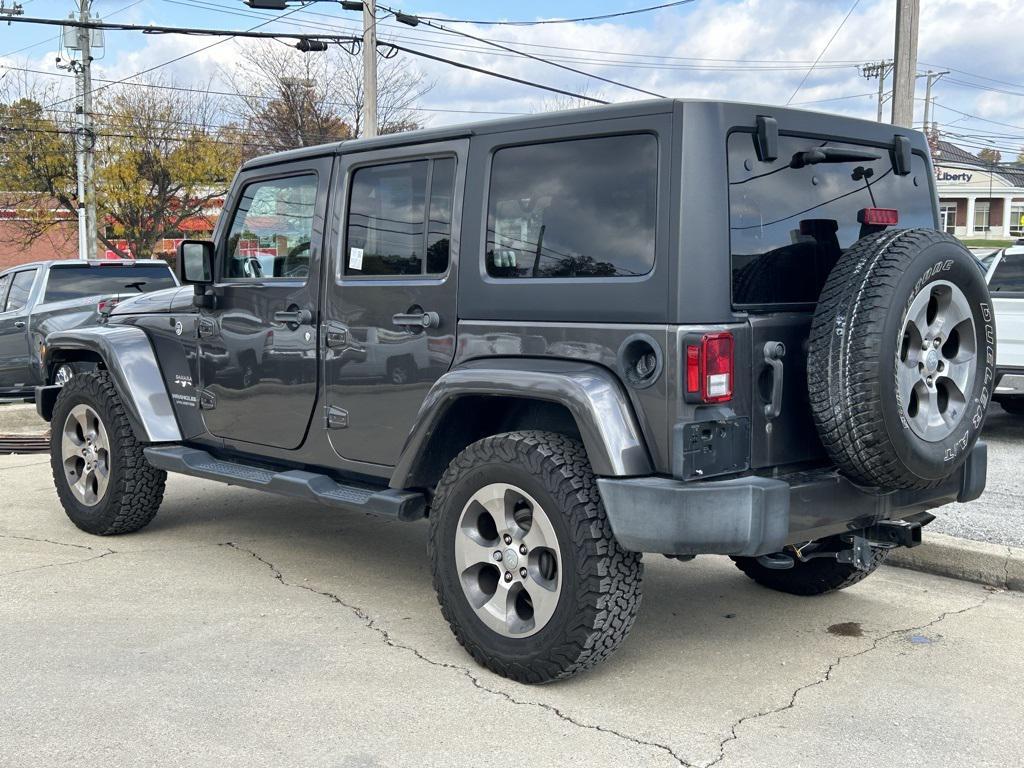 used 2016 Jeep Wrangler Unlimited car, priced at $19,500