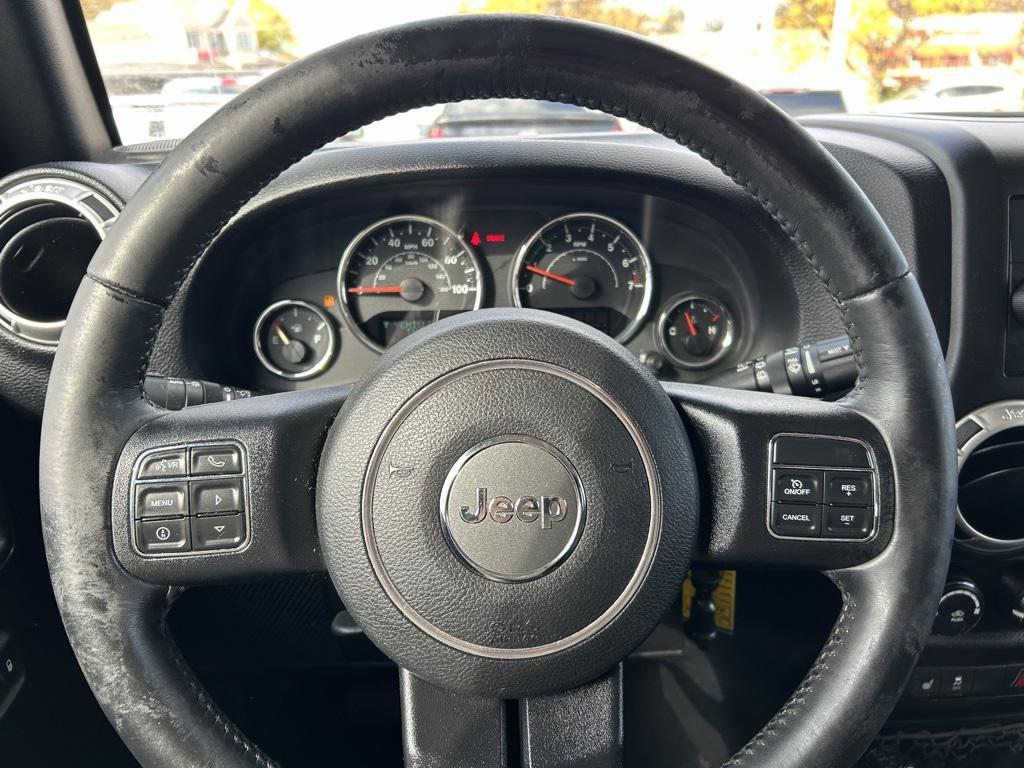 used 2016 Jeep Wrangler Unlimited car, priced at $19,500