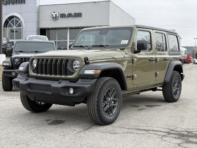 new 2025 Jeep Wrangler car, priced at $40,075