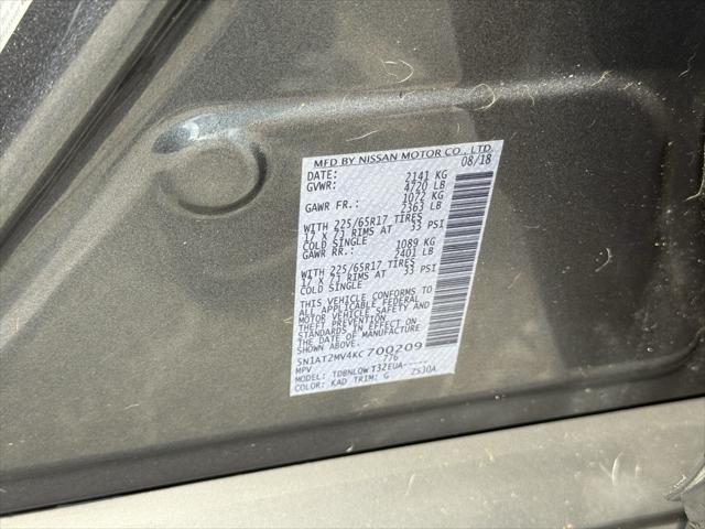 used 2019 Nissan Rogue car, priced at $14,500