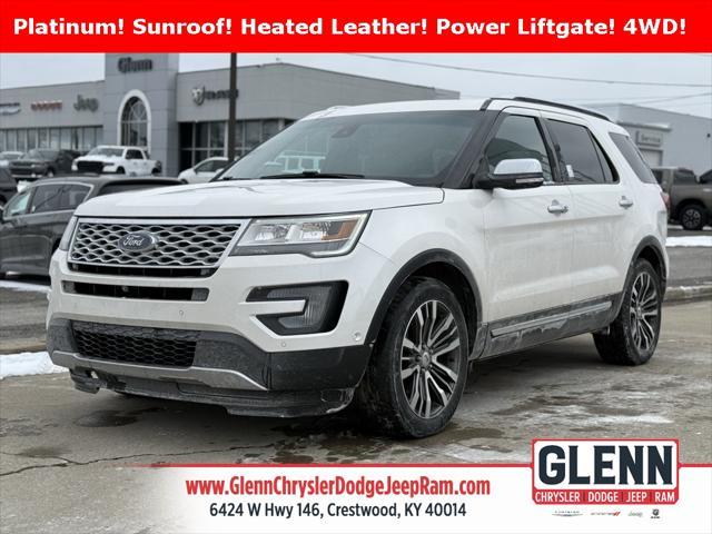 used 2017 Ford Explorer car, priced at $16,500