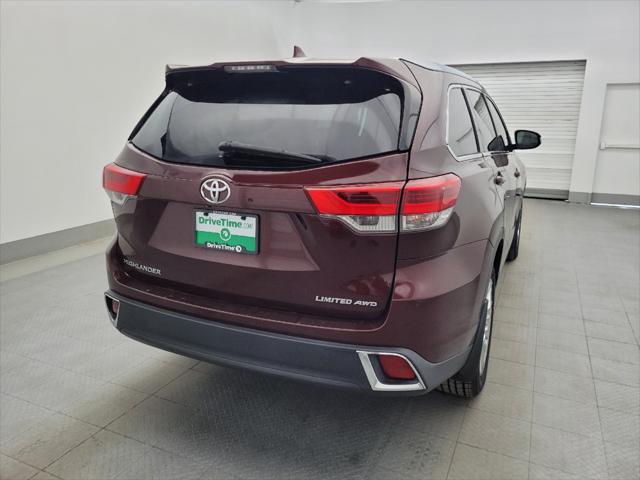 used 2019 Toyota Highlander car, priced at $28,595