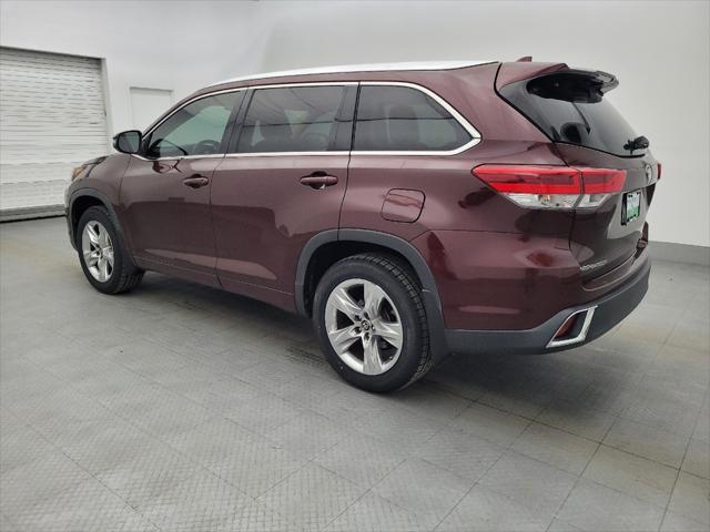 used 2019 Toyota Highlander car, priced at $28,595