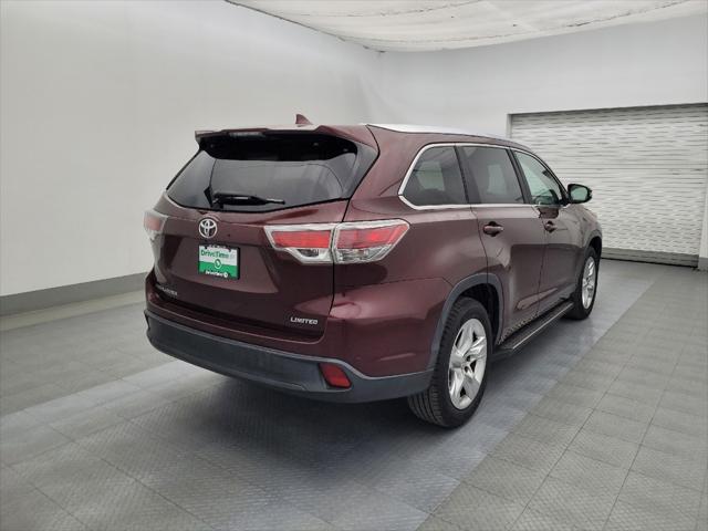 used 2015 Toyota Highlander car, priced at $20,295