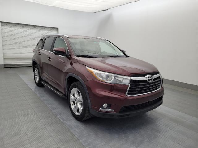 used 2015 Toyota Highlander car, priced at $20,295