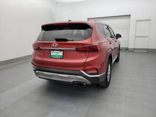 used 2019 Hyundai Santa Fe car, priced at $20,495