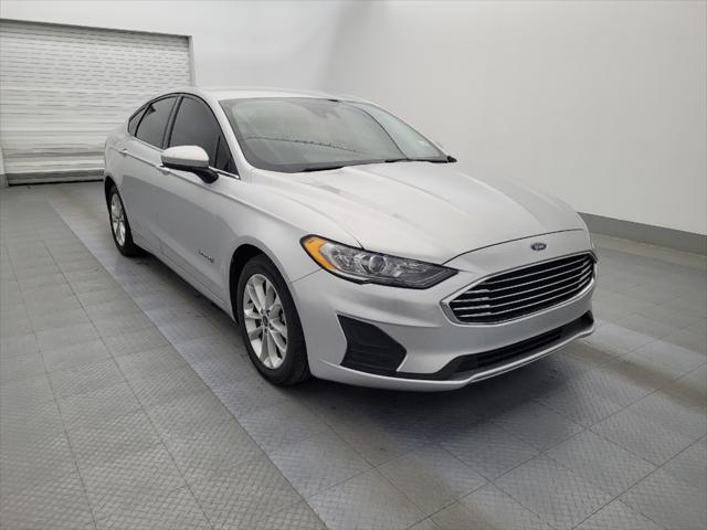 used 2019 Ford Fusion Hybrid car, priced at $15,395