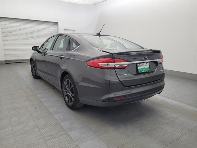 used 2018 Ford Fusion car, priced at $16,795