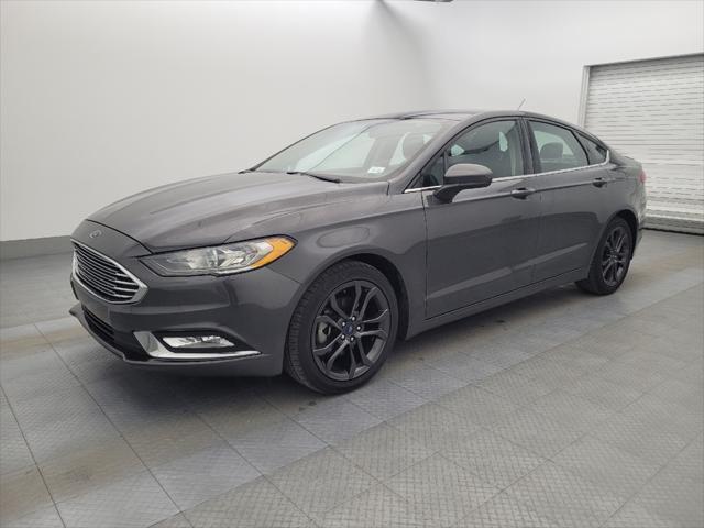 used 2018 Ford Fusion car, priced at $16,795