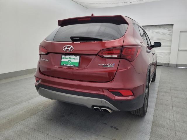 used 2017 Hyundai Santa Fe Sport car, priced at $16,695