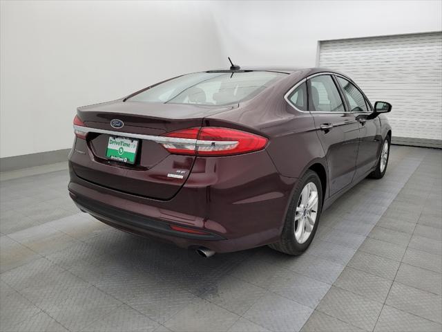 used 2018 Ford Fusion car, priced at $16,795