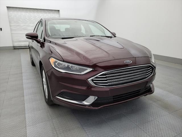 used 2018 Ford Fusion car, priced at $16,795