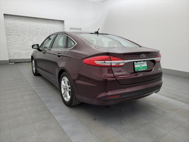 used 2018 Ford Fusion car, priced at $16,795