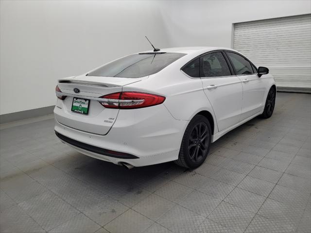 used 2018 Ford Fusion car, priced at $15,195