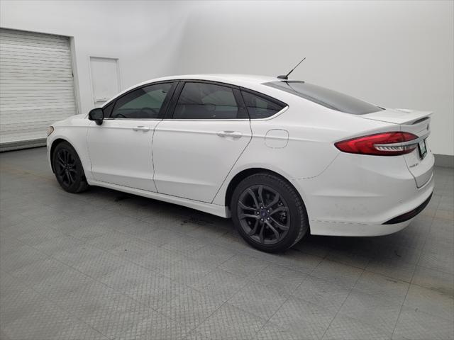 used 2018 Ford Fusion car, priced at $15,195