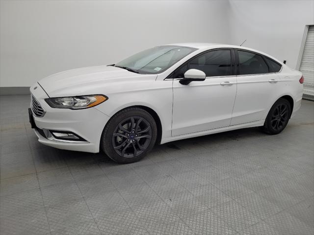 used 2018 Ford Fusion car, priced at $15,195