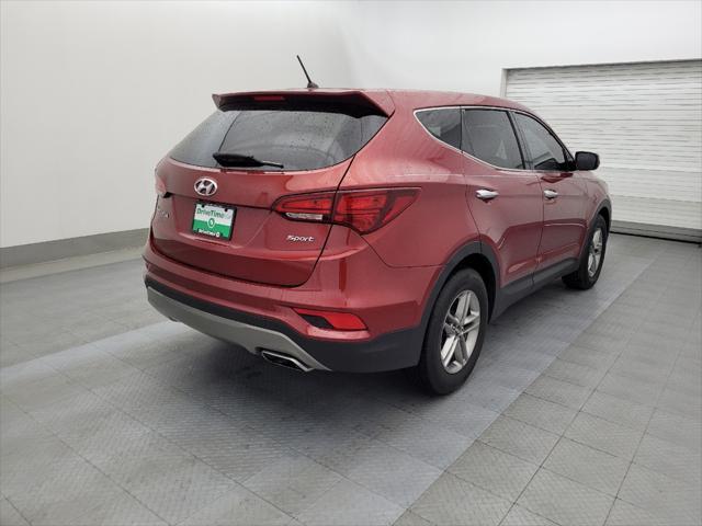 used 2018 Hyundai Santa Fe Sport car, priced at $14,495