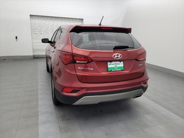 used 2018 Hyundai Santa Fe Sport car, priced at $14,495