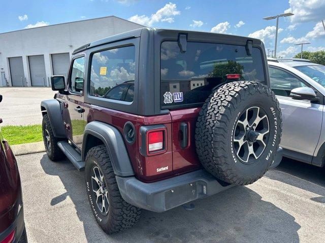 used 2021 Jeep Wrangler car, priced at $26,296