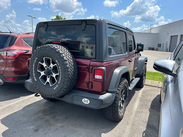 used 2021 Jeep Wrangler car, priced at $26,296