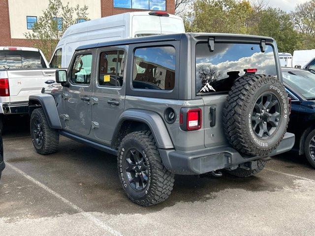 used 2020 Jeep Wrangler Unlimited car, priced at $31,734