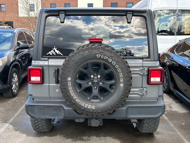 used 2020 Jeep Wrangler Unlimited car, priced at $31,734