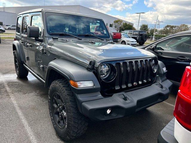 used 2020 Jeep Wrangler Unlimited car, priced at $31,734