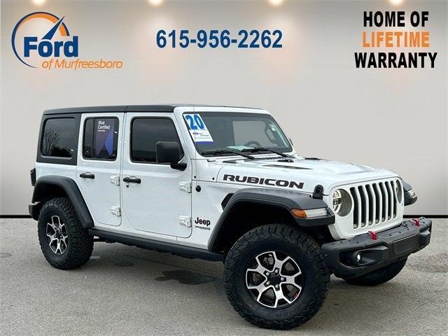 used 2020 Jeep Wrangler Unlimited car, priced at $30,204