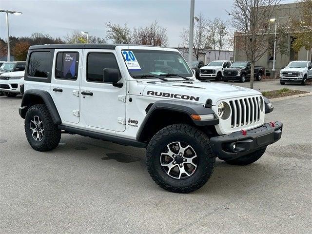 used 2020 Jeep Wrangler Unlimited car, priced at $30,204