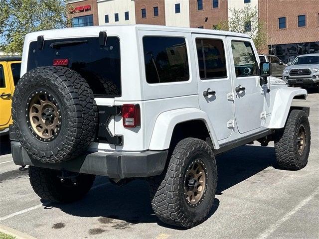 used 2017 Jeep Wrangler Unlimited car, priced at $24,520