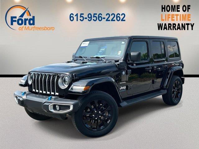 used 2023 Jeep Wrangler 4xe car, priced at $37,111
