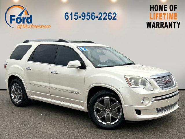 used 2012 GMC Acadia car, priced at $10,709