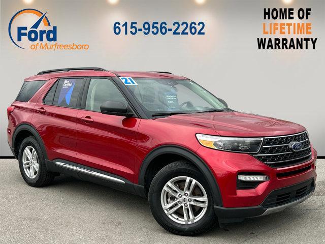 used 2021 Ford Explorer car, priced at $30,796