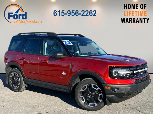 used 2022 Ford Bronco Sport car, priced at $27,690