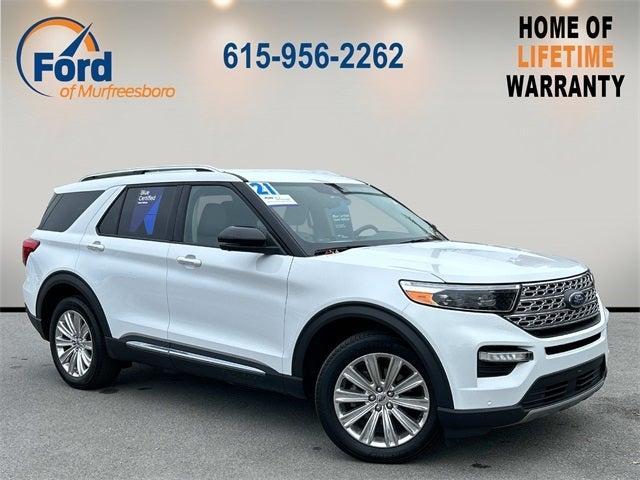 used 2021 Ford Explorer car, priced at $27,669