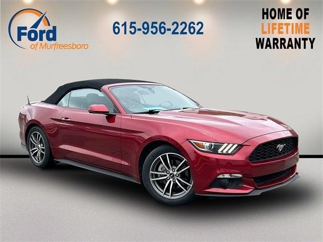 used 2017 Ford Mustang car, priced at $19,963